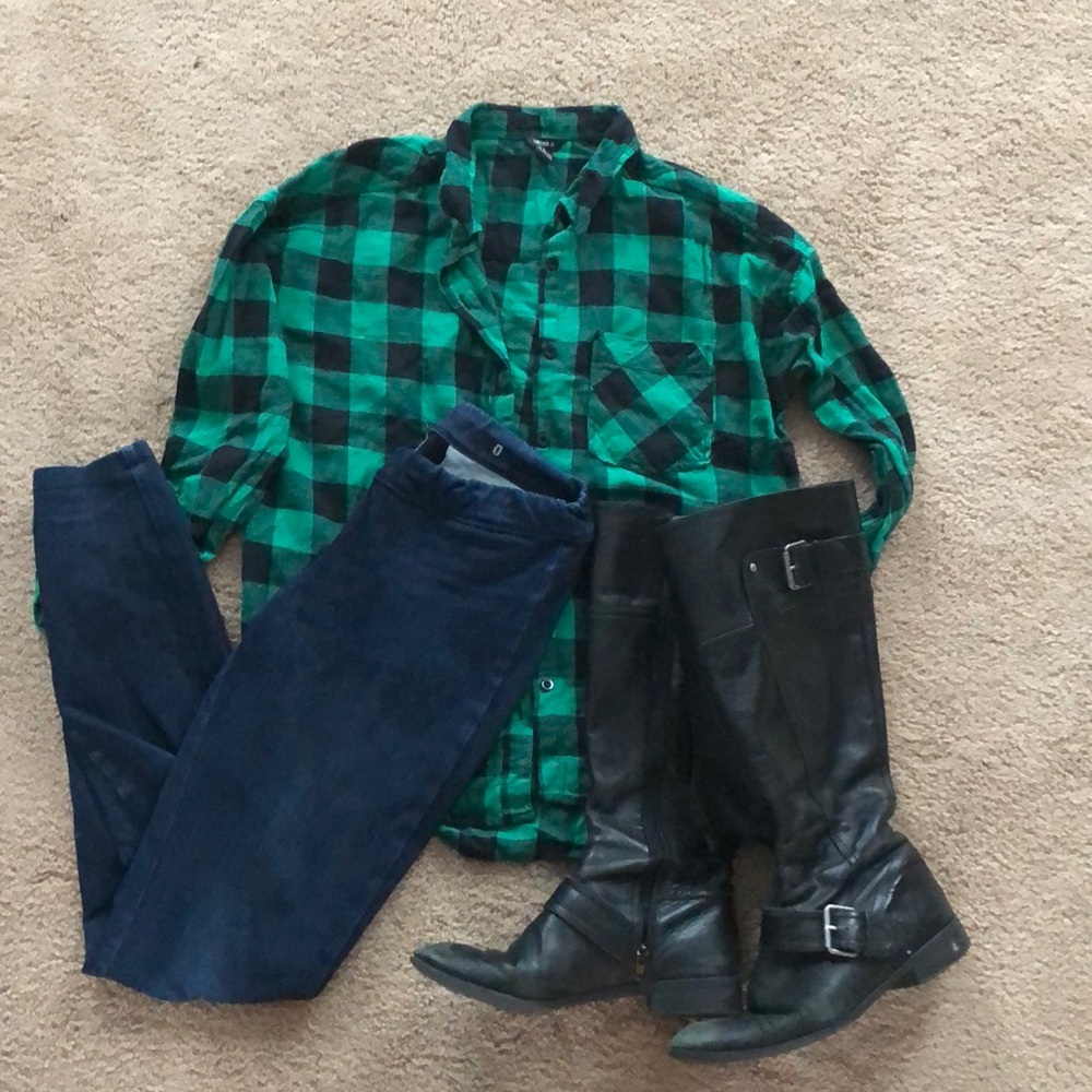 Buffalo checker button down!